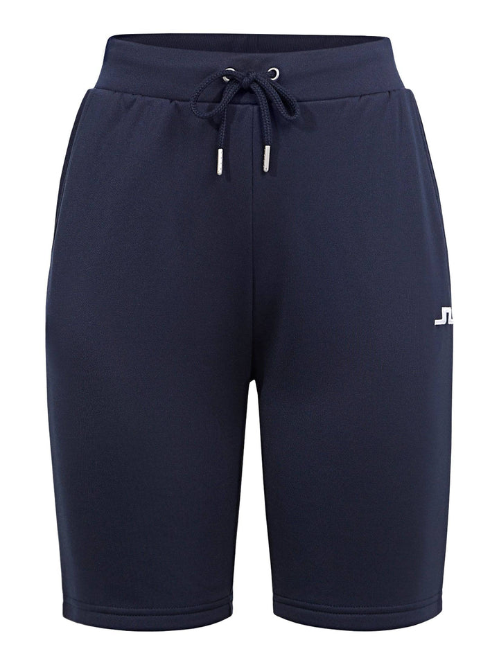 J.Lindeberg Womens Stretch Fleece Shorts - Jl Navy