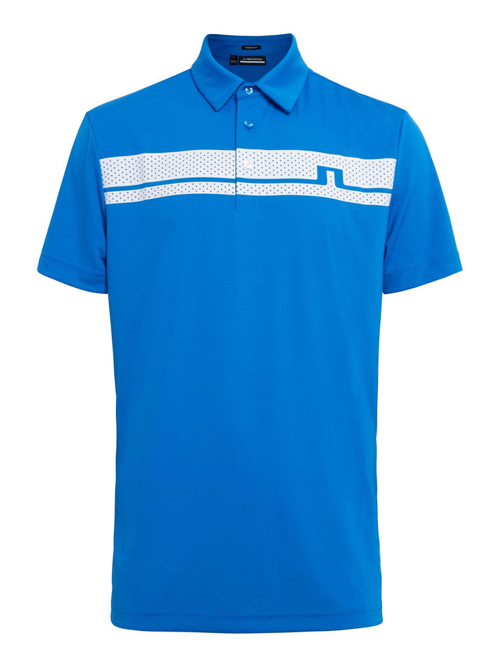 J.Lindeberg Mens Clark Regular Fit Golf Polo - SKYDIVER