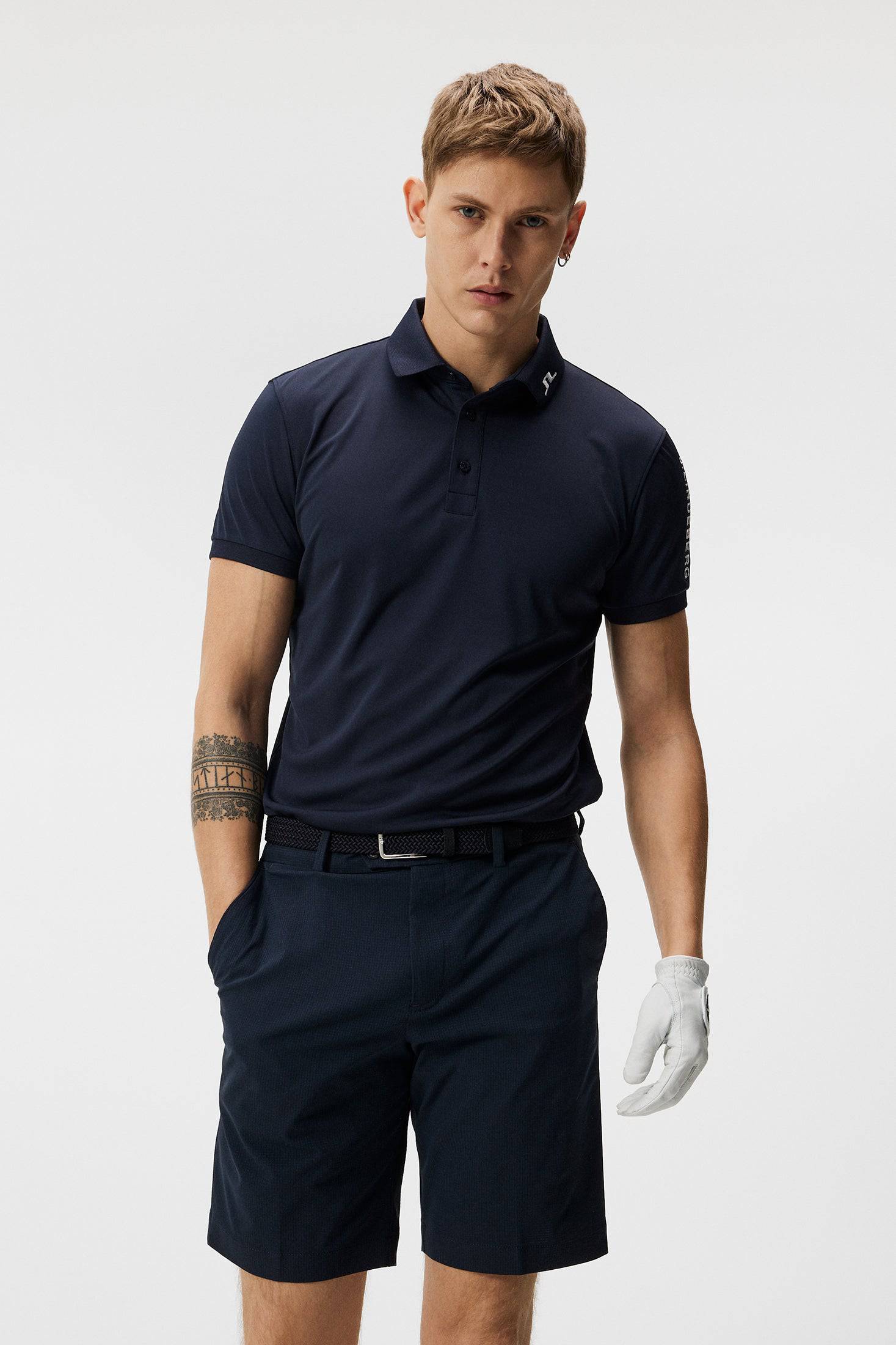 Navy slim deals fit polo