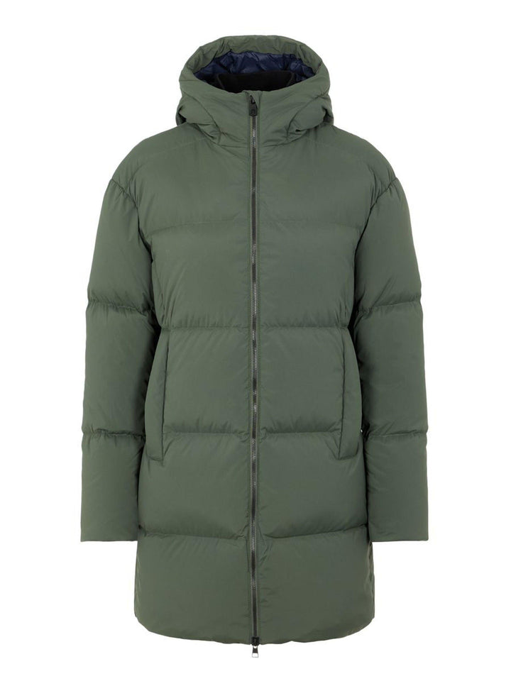 J.Lindeberg Women's Radiator Down Parka Coat - THYME GREEN