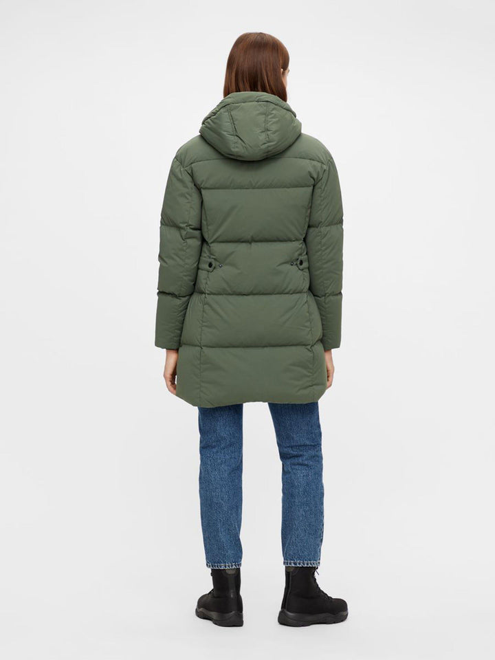 J.Lindeberg Women's Radiator Down Parka Coat - THYME GREEN