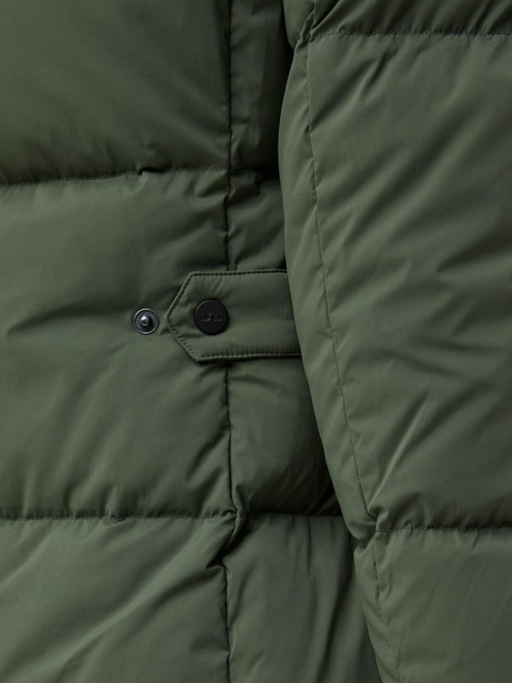 J.Lindeberg Women's Radiator Down Parka Coat - THYME GREEN