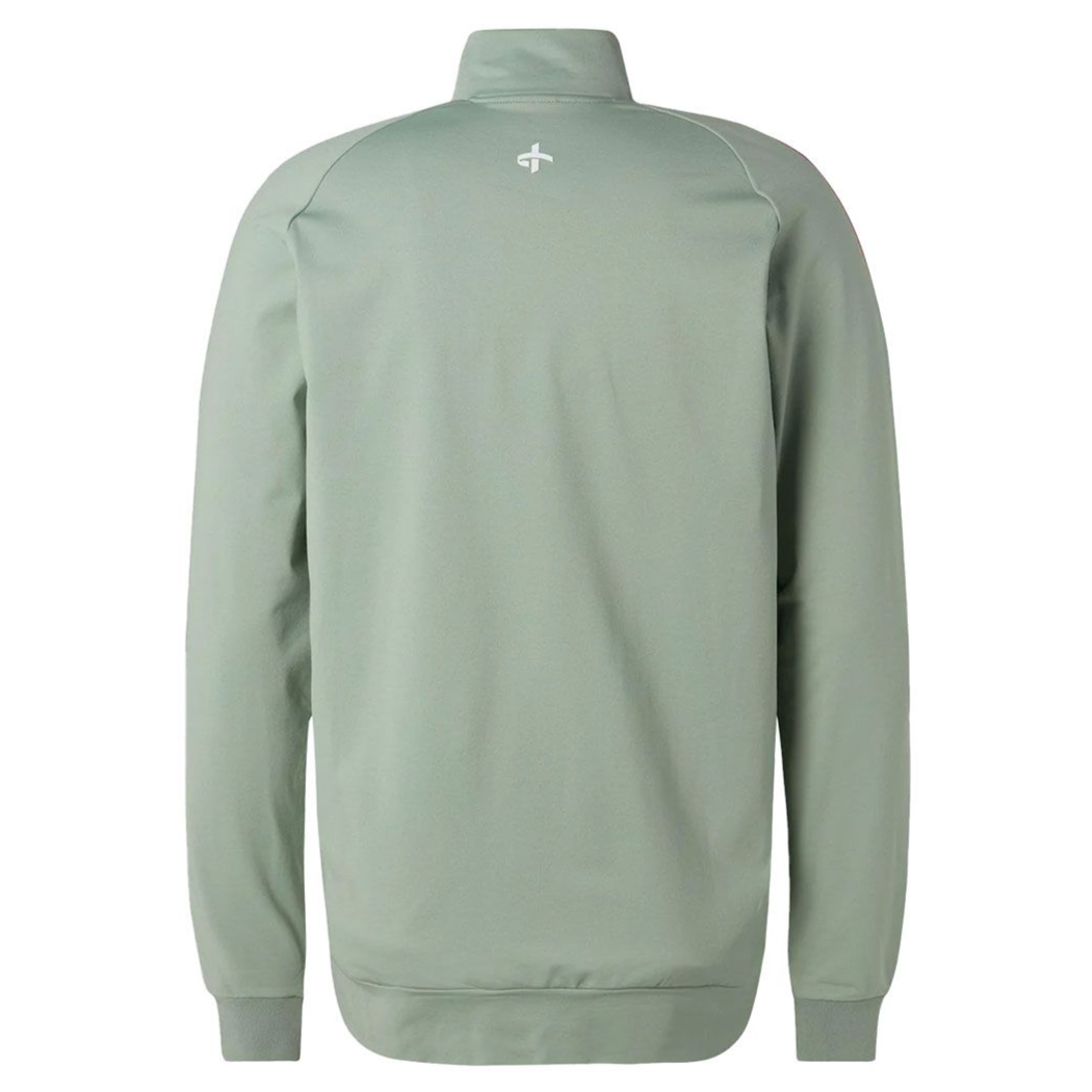 Cross Men's ATHLETIC FULL ZIP MIDLAYER - JADE