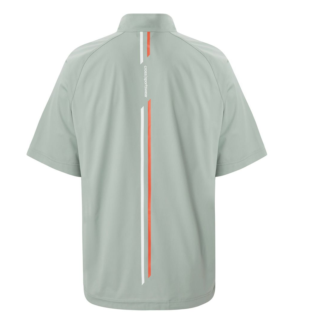Cross Men's Cross Short Sleeve Storm Wind Pullover - JADE