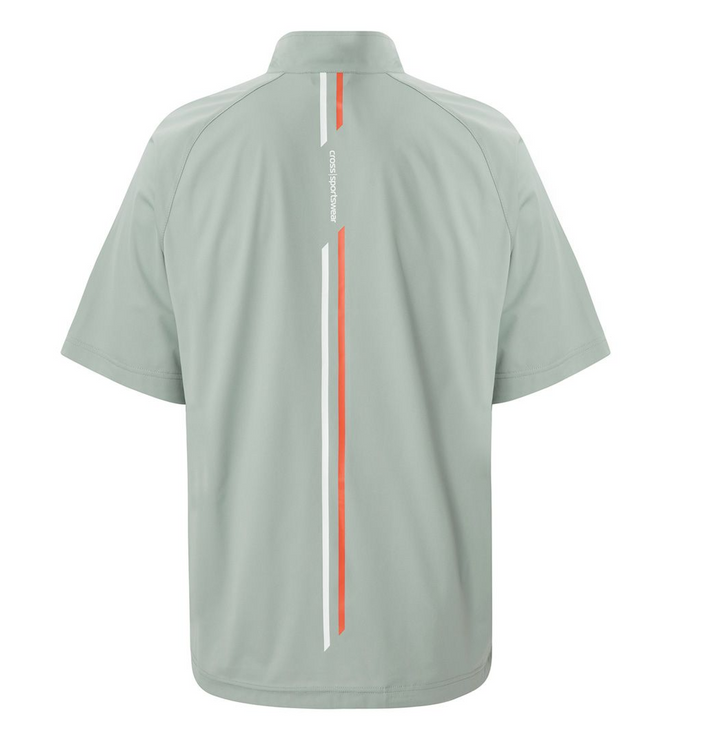 Cross Men's Cross Short Sleeve Storm Wind Pullover - JADE