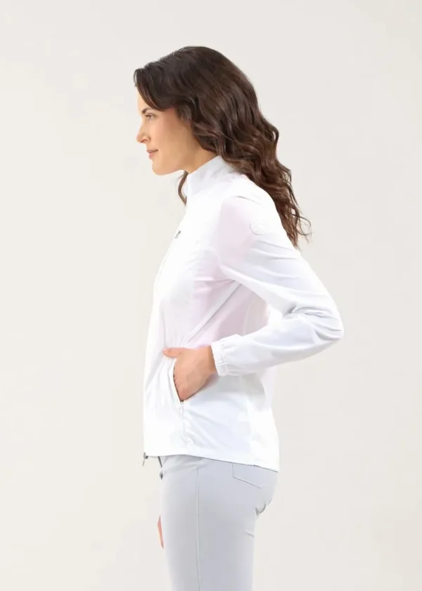 Chervo Women's MAGIA WIND-LOCK® Full-Zip Lightweight Insulated Jacket - WHITE