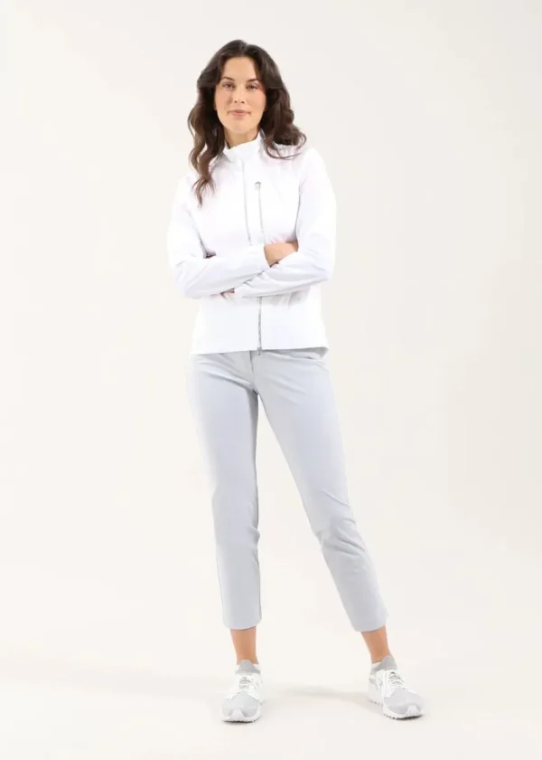 Chervo Women's MAGIA WIND-LOCK® Full-Zip Lightweight Insulated Jacket - WHITE