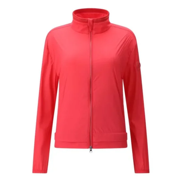Chervo Women's MAYO Full-Zip Lightweight Wind Jacket - CHERRY