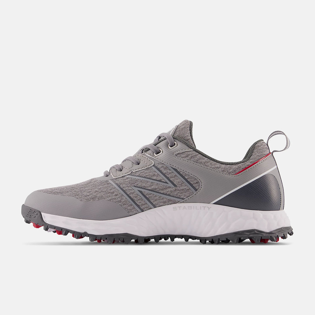 New Balance Mens Fresh Foam Contend Golf Shoe - GREY / CHARCOAL - Golf Anything Canada