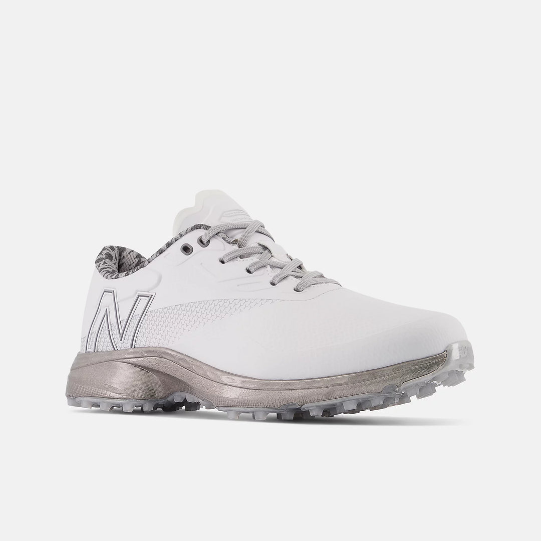 New Balance Mens Fresh Foam X Defender SL Golf Shoe WHITE GREY Golf Anything Canada