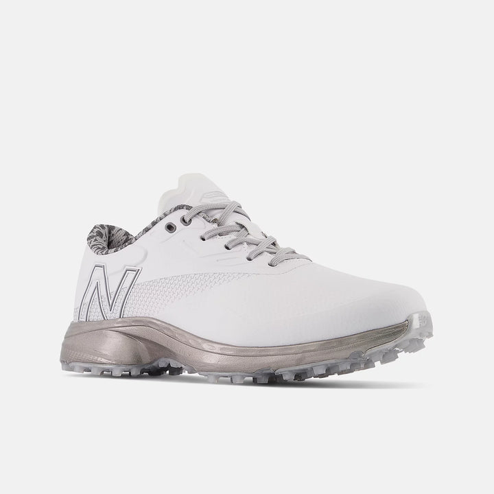 New Balance Mens Fresh Foam X Defender SL Golf Shoe - WHITE / GREY - Golf Anything Canada