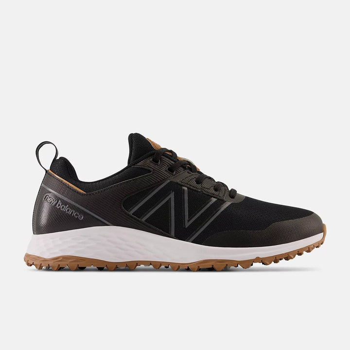 New Balance Mens Fresh Foam Contend Golf Shoe - BLACK GUM