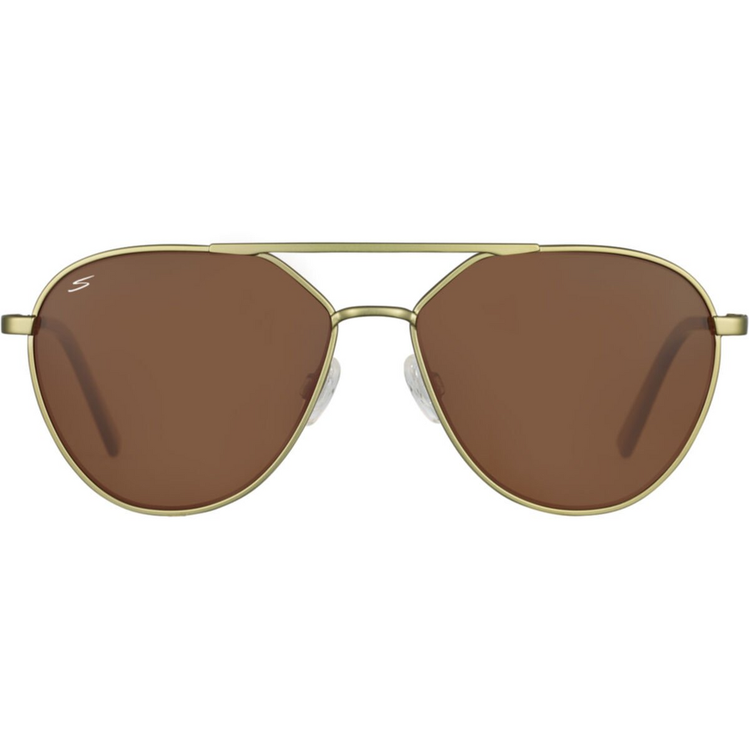 Serengeti ODELL Polarized Driver Sunglasses - SHINY LIGHT GOLD