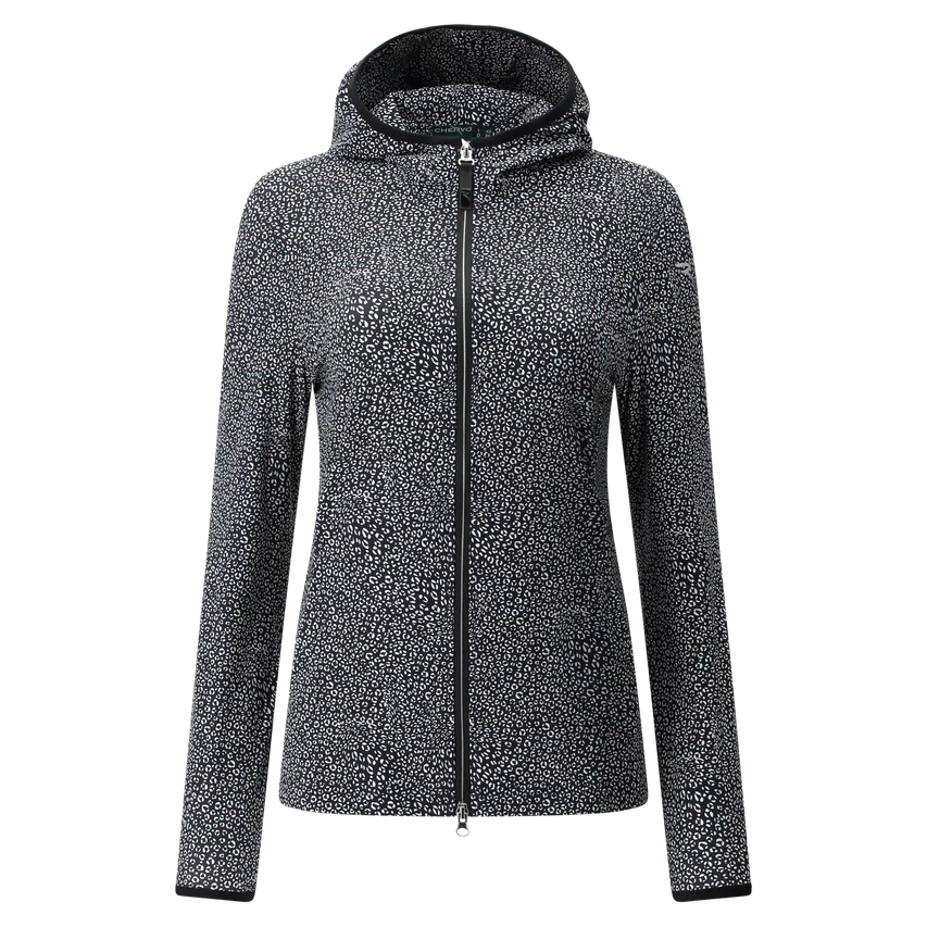 Chervo Women's PASADA Full-Zip Lightweight Jacket - BLACK / WHITE