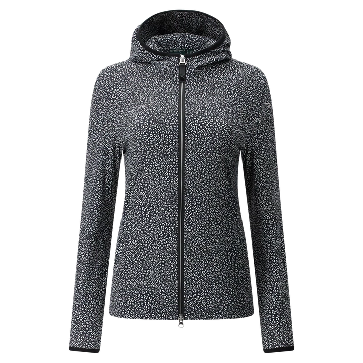 Chervo Women's PASADA Full-Zip Lightweight Jacket - BLACK / WHITE