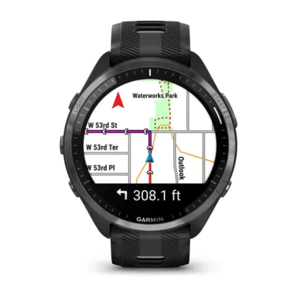 Garmin Forerunner 965 Premium GPS Running Triathlon Smartwatch Carbon Gray