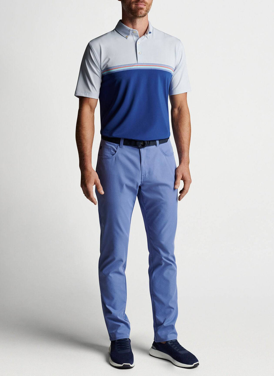 Peter Millar Mens EB66 Performance Five-Pocket Pant - PORT BLUE