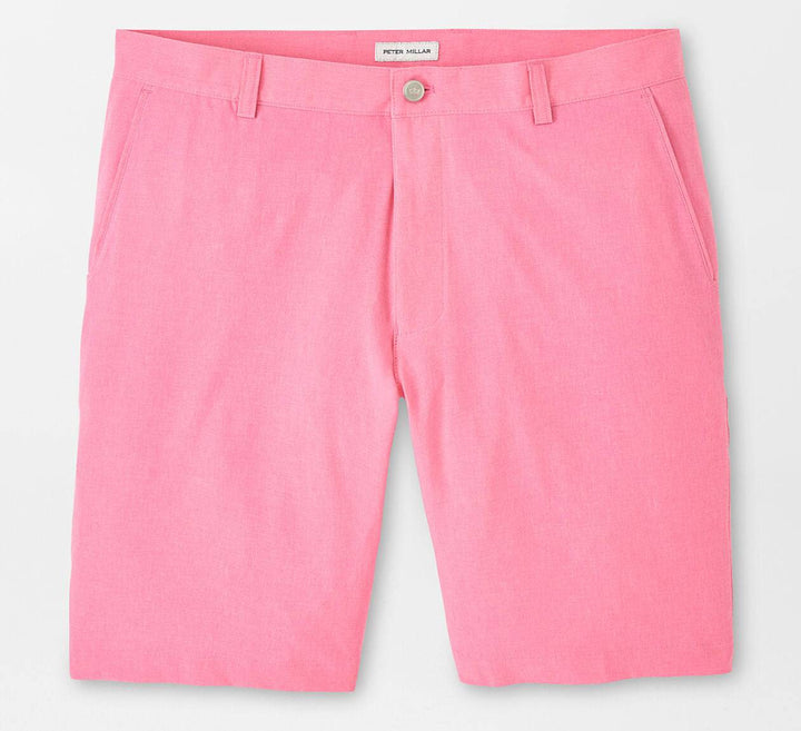 Peter Millar Mens Shackleford Performance Hybrid Short - PEPPERMINT