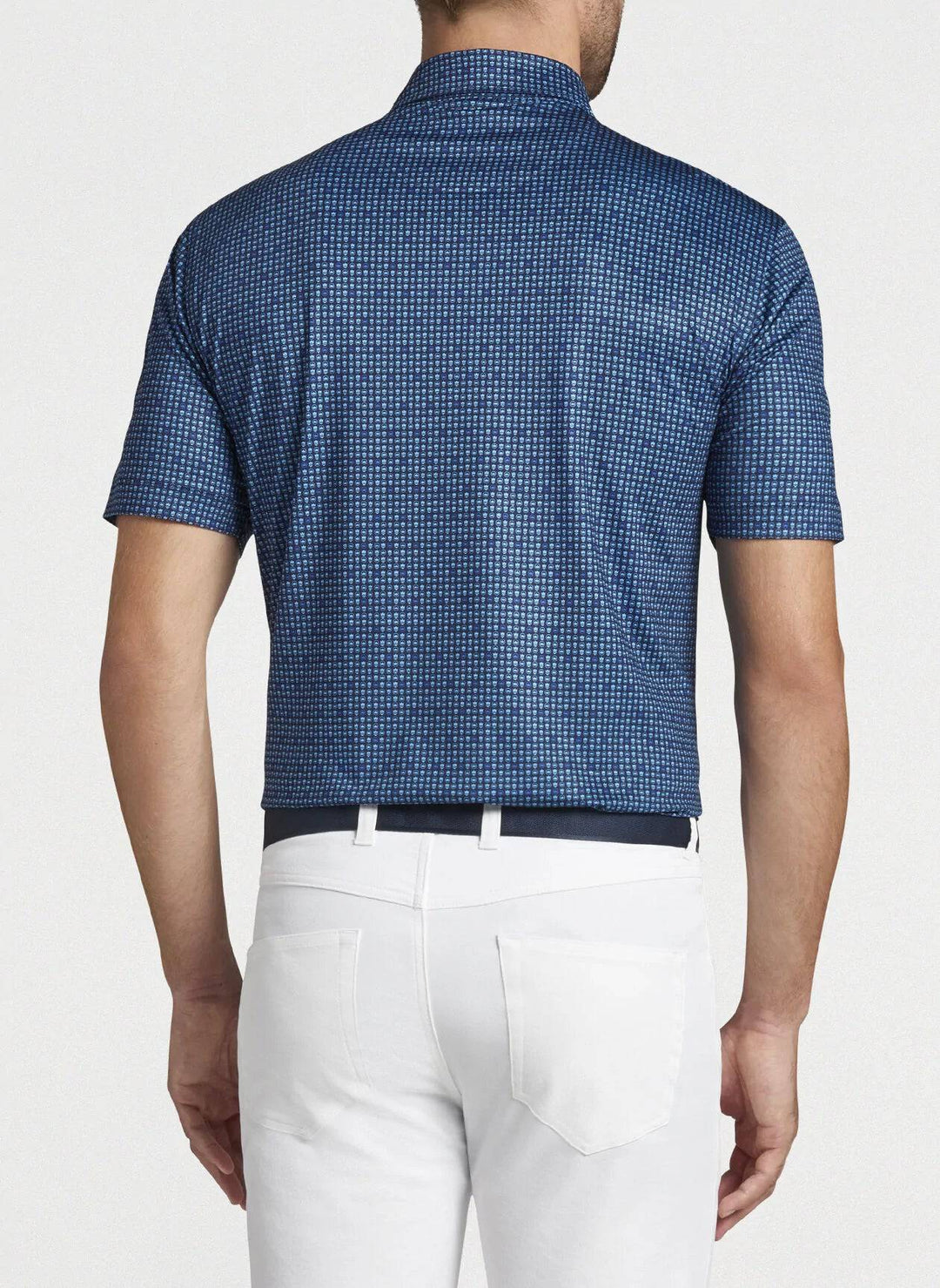 Peter Millar Mens Classic Fit Millar Performance Polo - NAVY