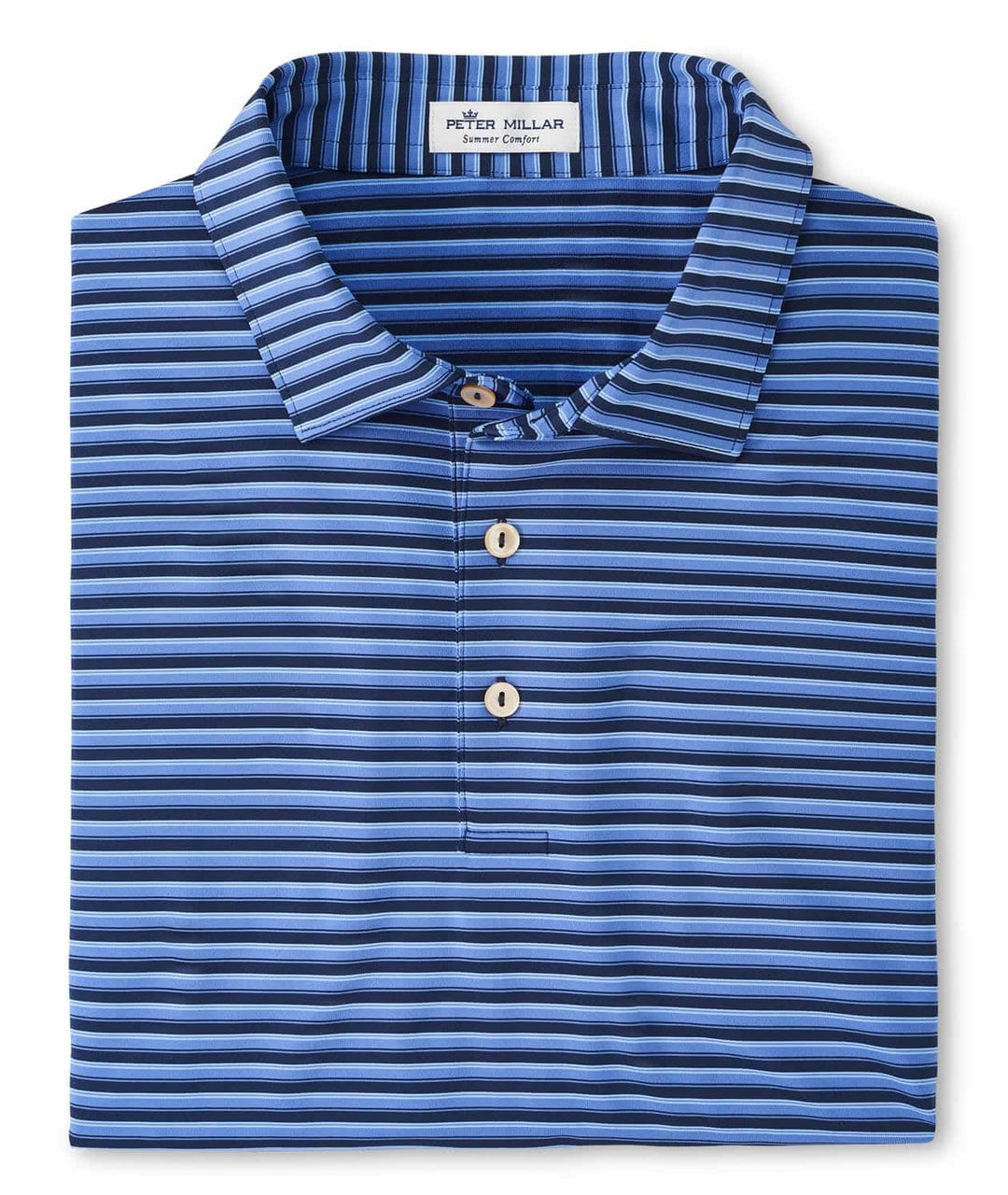 Peter Millar Mens Classic Fit Wels Performance Polo - SPORT NAVY