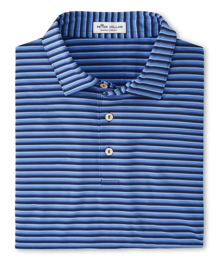 Peter Millar Mens Classic Fit Wels Performance Polo - SPORT NAVY