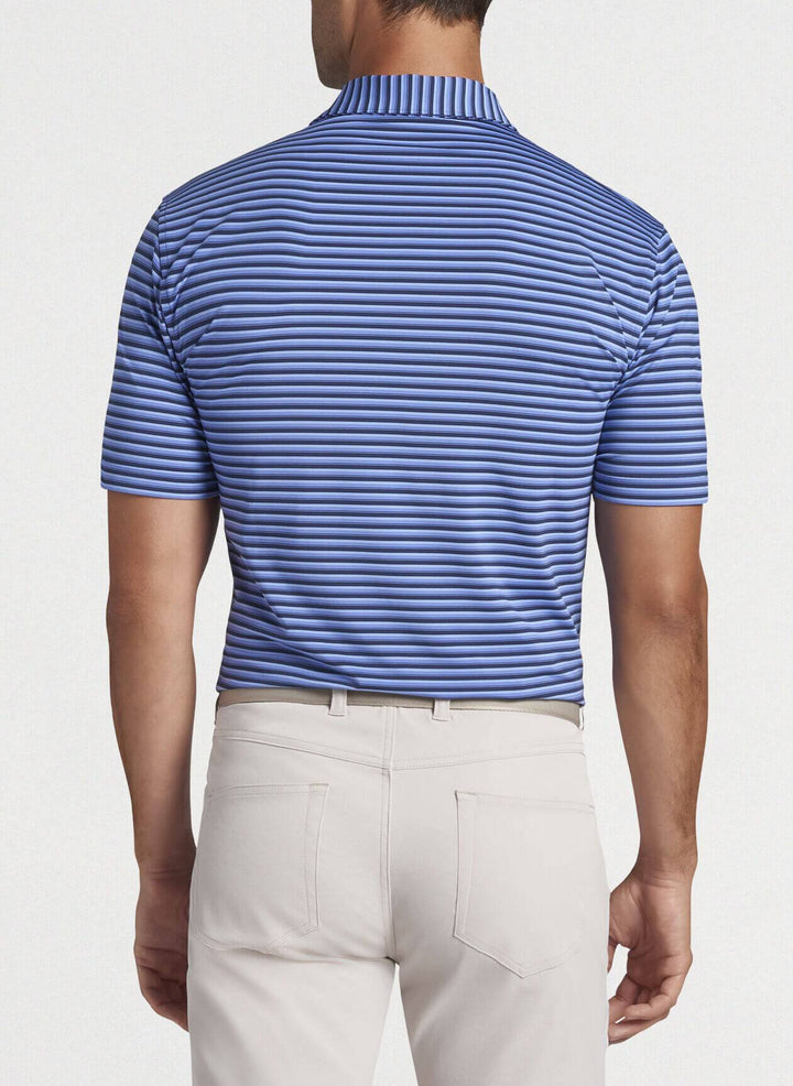Peter Millar Mens Classic Fit Wels Performance Polo - SPORT NAVY