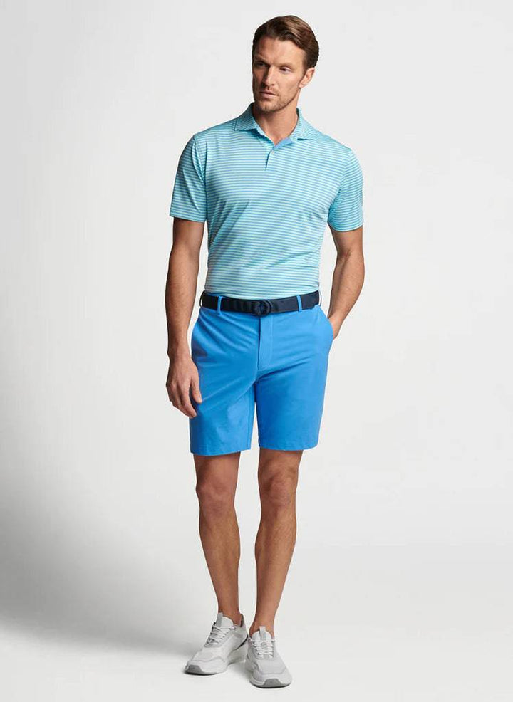 Peter Millar Miles Performance Jersey Polo - NORTH SKY