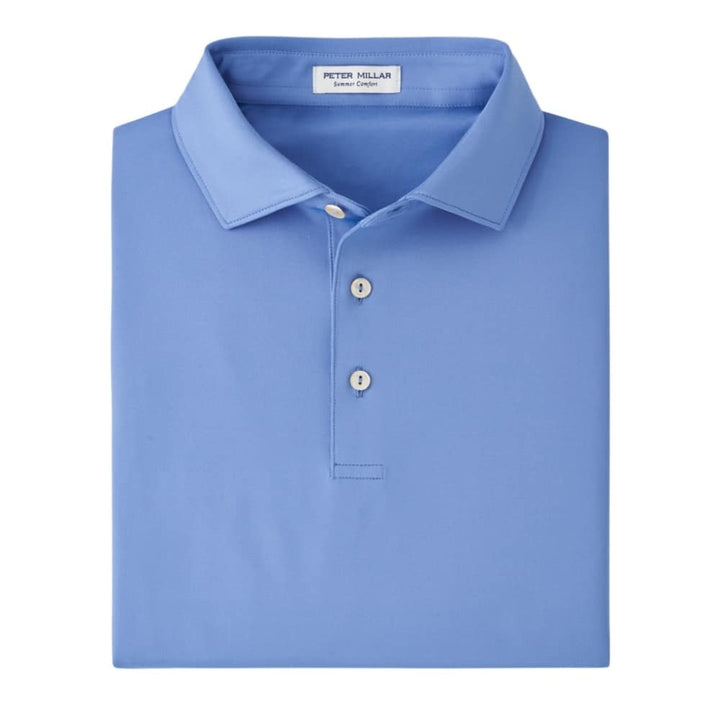 Peter Millar Men's Classic Fit Solid Performance Jersey Polo - ETIDE
