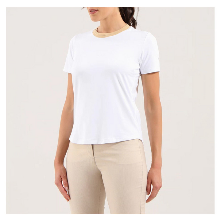 Chervo Women's LOREDANA Sun Block T-Shirt - WHITE