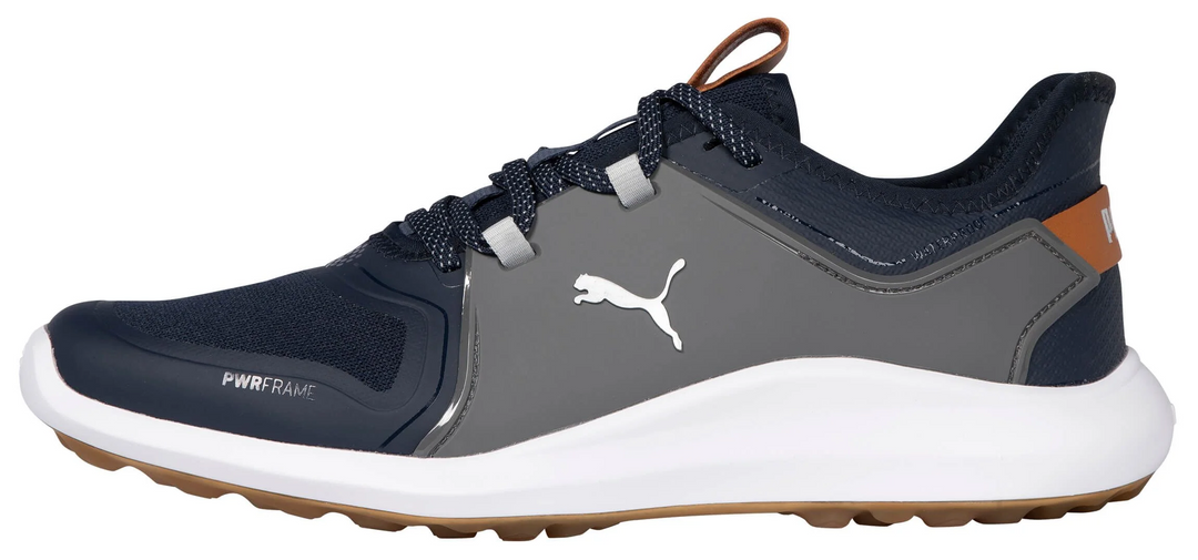 Puma Men's TOUR  Ignite Fasten8 NXT 2.0 Pro Golf Shoes - NAVY / SILVER / QUIET SHADE