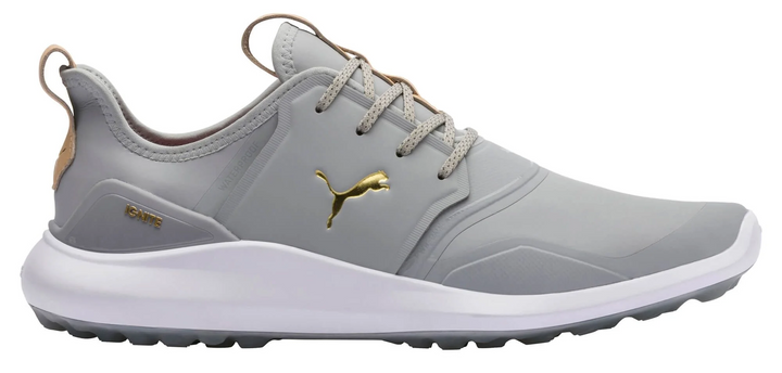 Puma Men's Ignite NXT Pro Golf Shoes High Rise/Team Gold/White