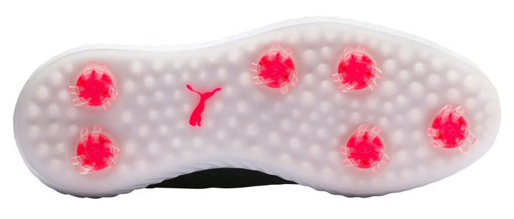 Puma Women's TOUR Ignite Blaze Pro Spiked Golf Shoes - BLACK / ROSEWATER