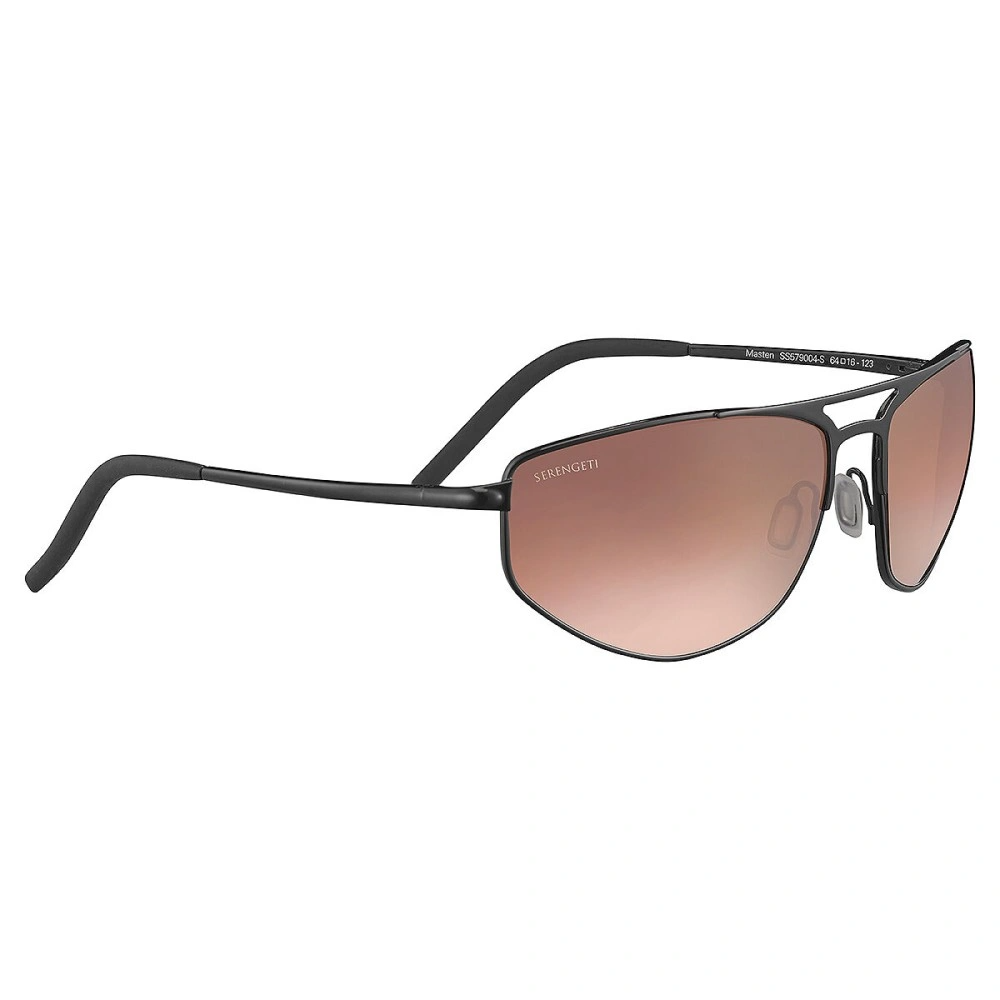 Serengeti MASTEN Polarized Driver Sunglasses - SHINY BLACK