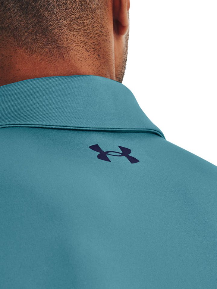 Under Armour Mens T2G Polo Shirt - GLACIER BLUE