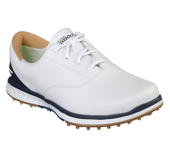 SKECHERS WOMENS GO GOLF ELITE V.2 - ADJUST - WHITE / NAVY