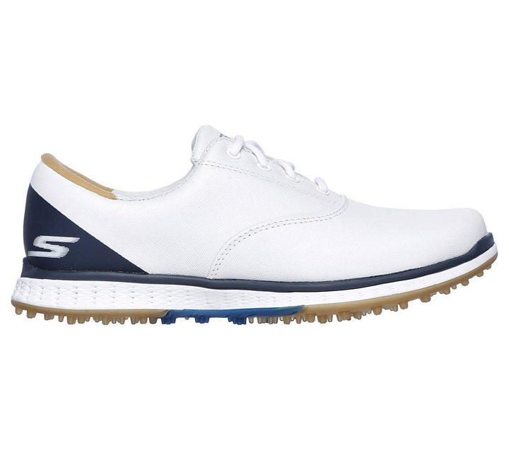 SKECHERS WOMENS GO GOLF ELITE V.2 - ADJUST - WHITE / NAVY