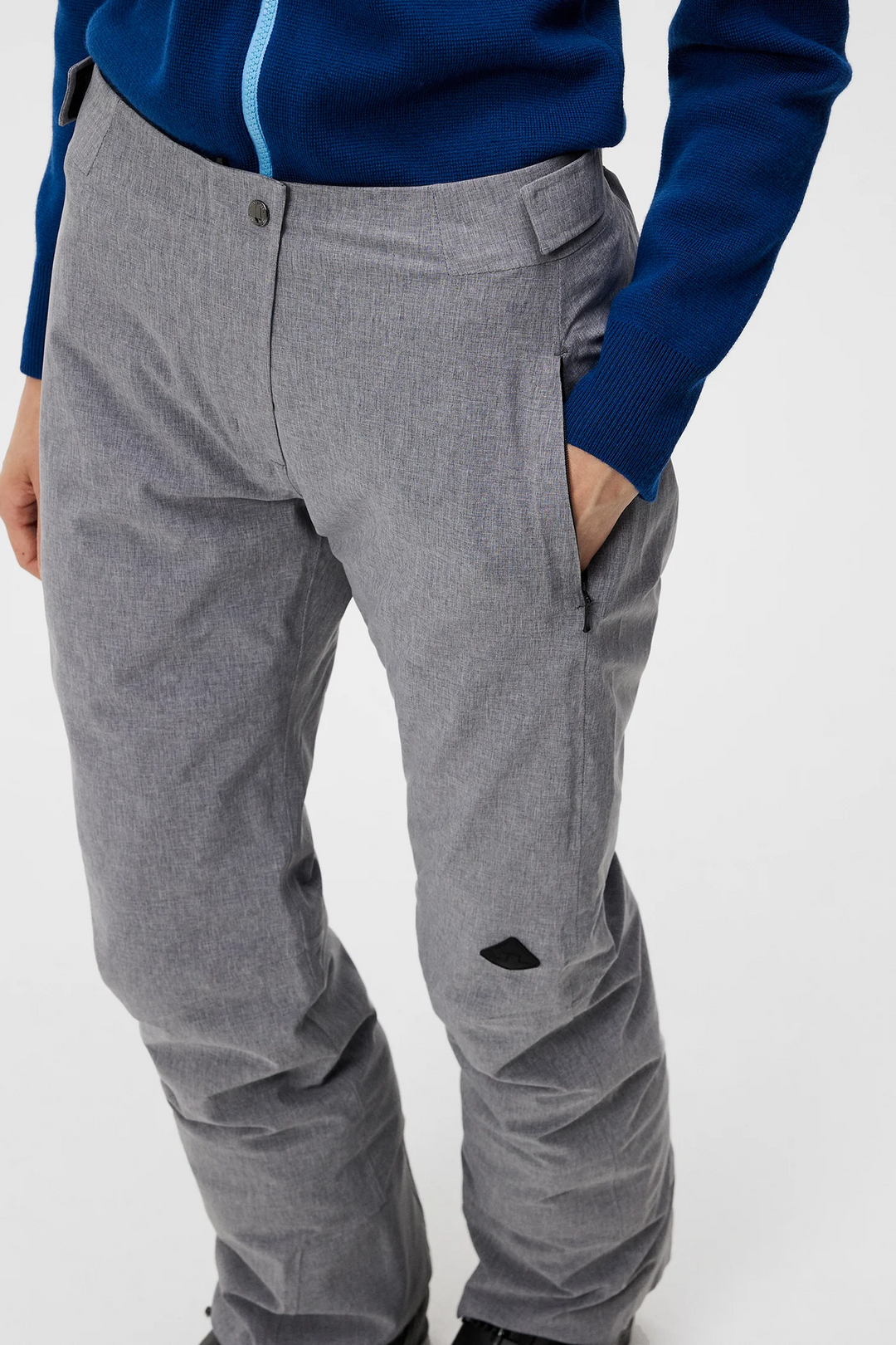 J.Lindeberg Women's Watson 2.0 Ski Pant - LIGHT GREY MELANGE