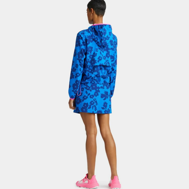 G/FORE WOMEN'S LTD EDITION TONAL FLORAL WRAP MAVERICK 4-WAY STRETCH SKORT - TWILIGHT