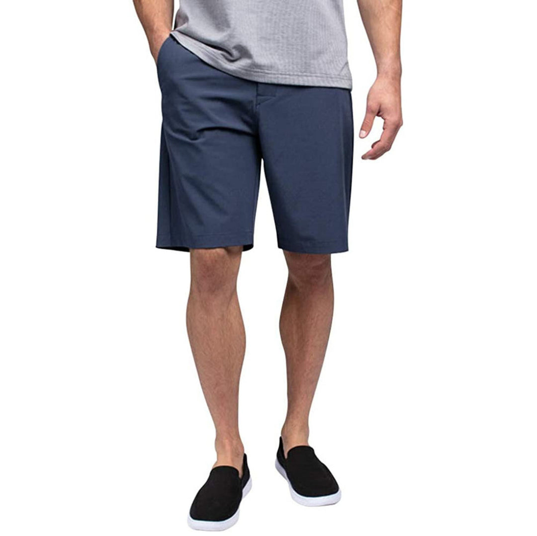 TRAVIS MATHEW MEN'S BECK SHORTS - BLUE NIGHTS