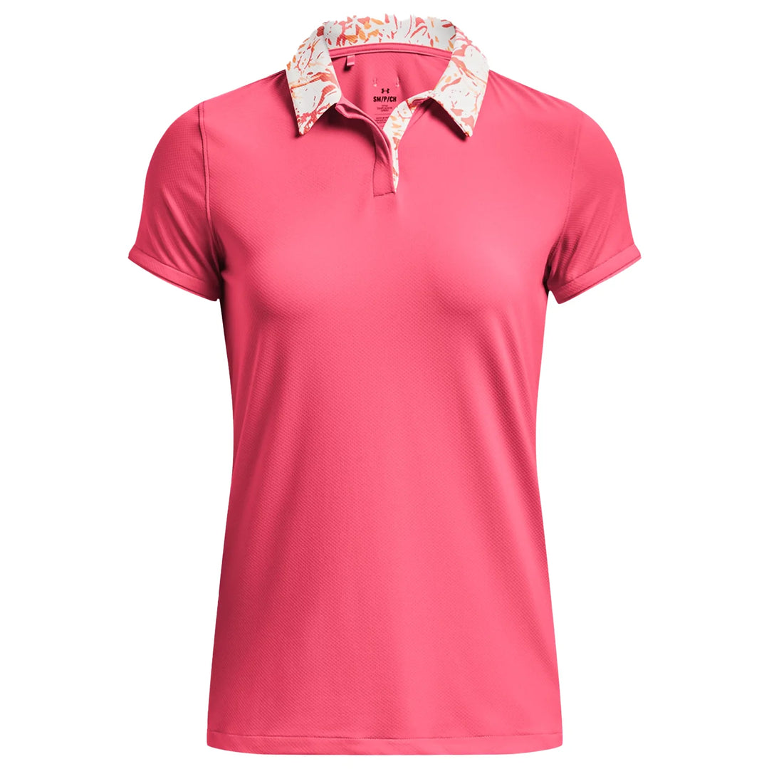 Under Armour Womens Iso-Chill Polo - PINK