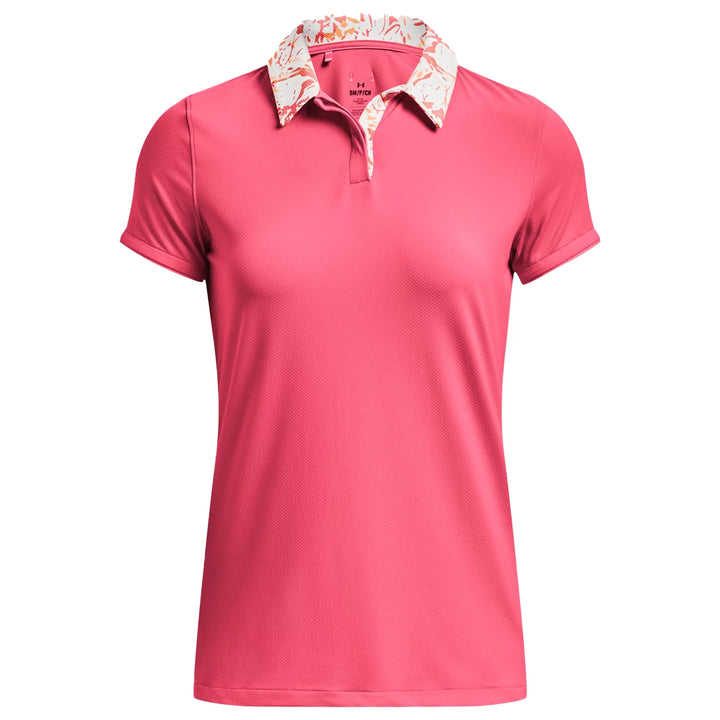 Under Armour Womens Iso-Chill Polo - PINK