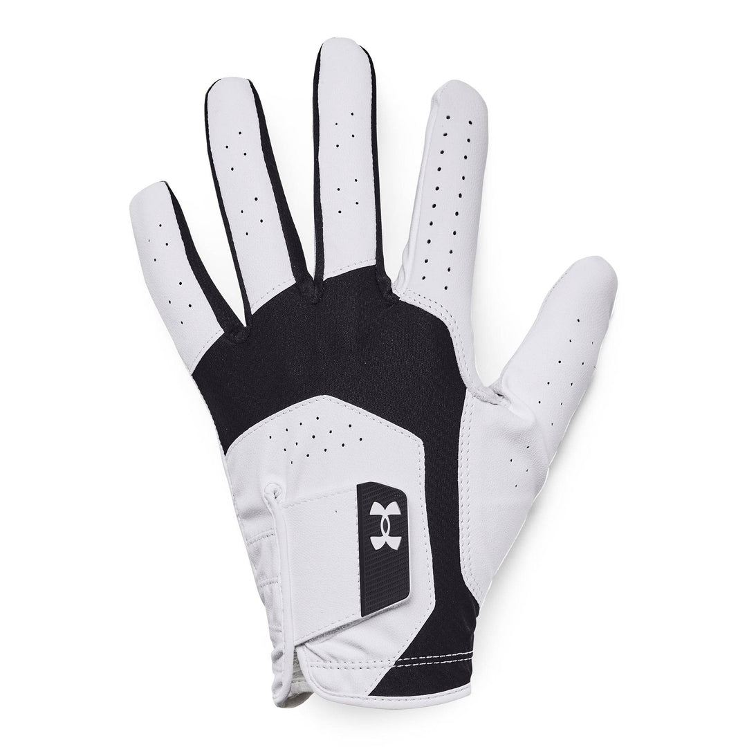 Under Armour Men's Iso-Chill Golf Gloves - BLACK / WHITE / WHITE