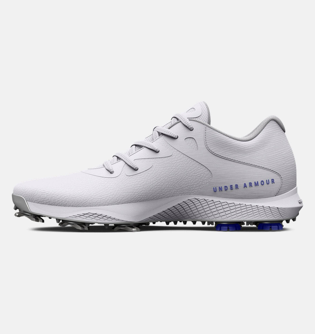 Under Armour Women's Charged Breathe Golf Shoes WHITE/METALLIC