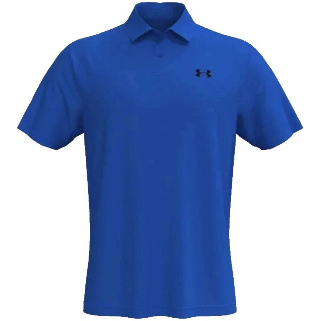 Under Armour Mens Tee To Green Polo - VERSA BLUE