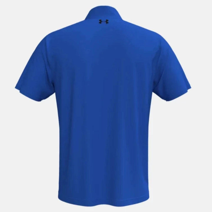 Under Armour Mens Tee To Green Polo - VERSA BLUE