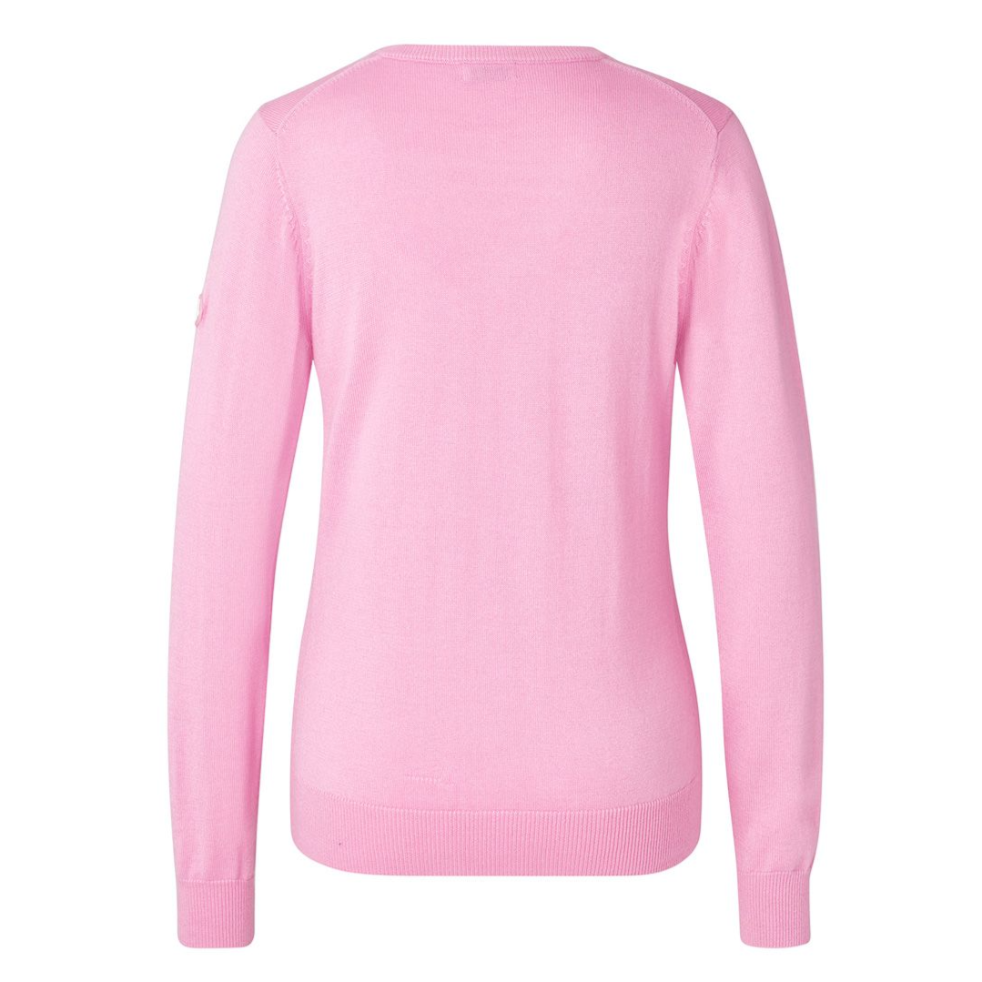 Cross Women's CLASSIC V-NECK SWEATER - PINK