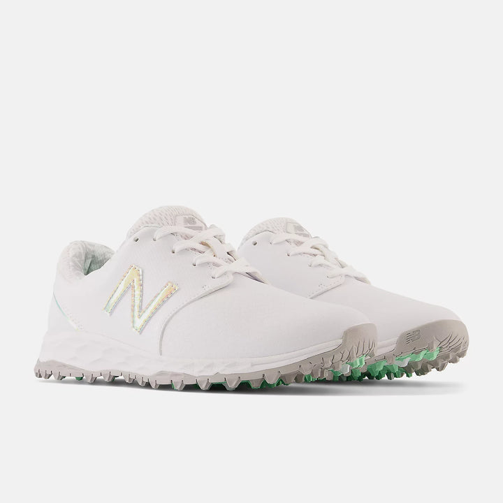 New Balance Womens Fresh Foam Breathe Golf Shoe - WHITE MULTI - Golf Anything Canada