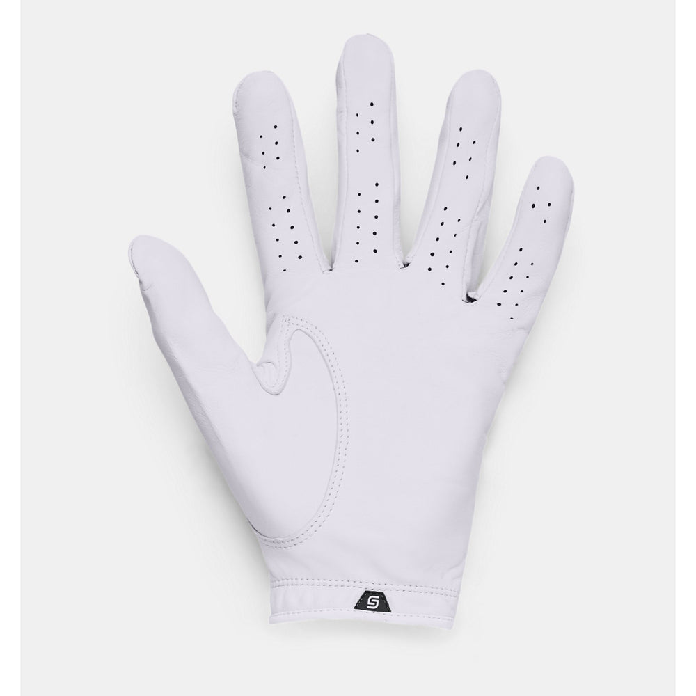 Under Armour Mens Spieth Tour Gloves - WHITE / BLACK - Golf Anything Canada