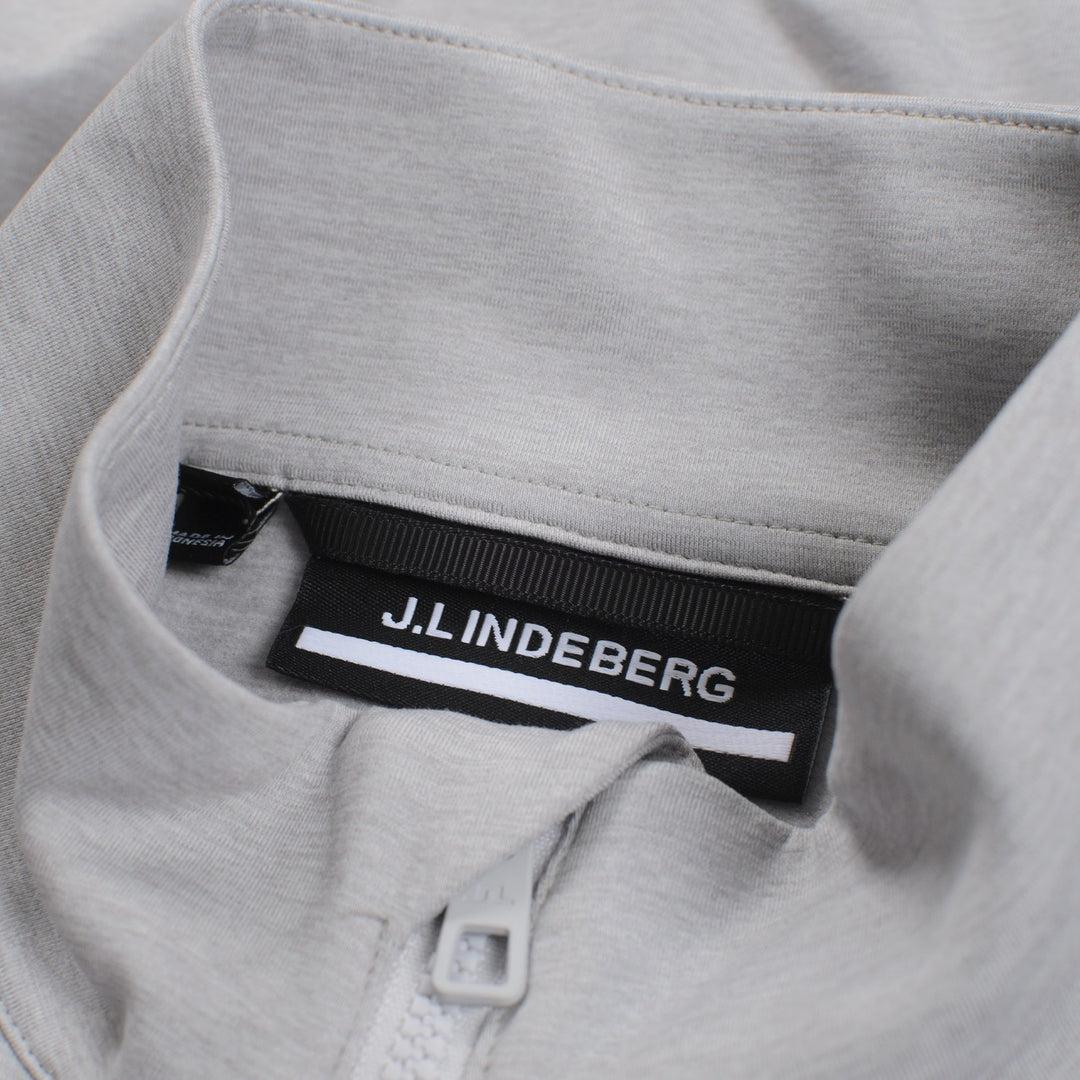 J.Lindeberg Mens Seasonal Jarvis Relaxed Fit Mid Layer - MICRO CHIP MELANGE - Golf Anything Canada