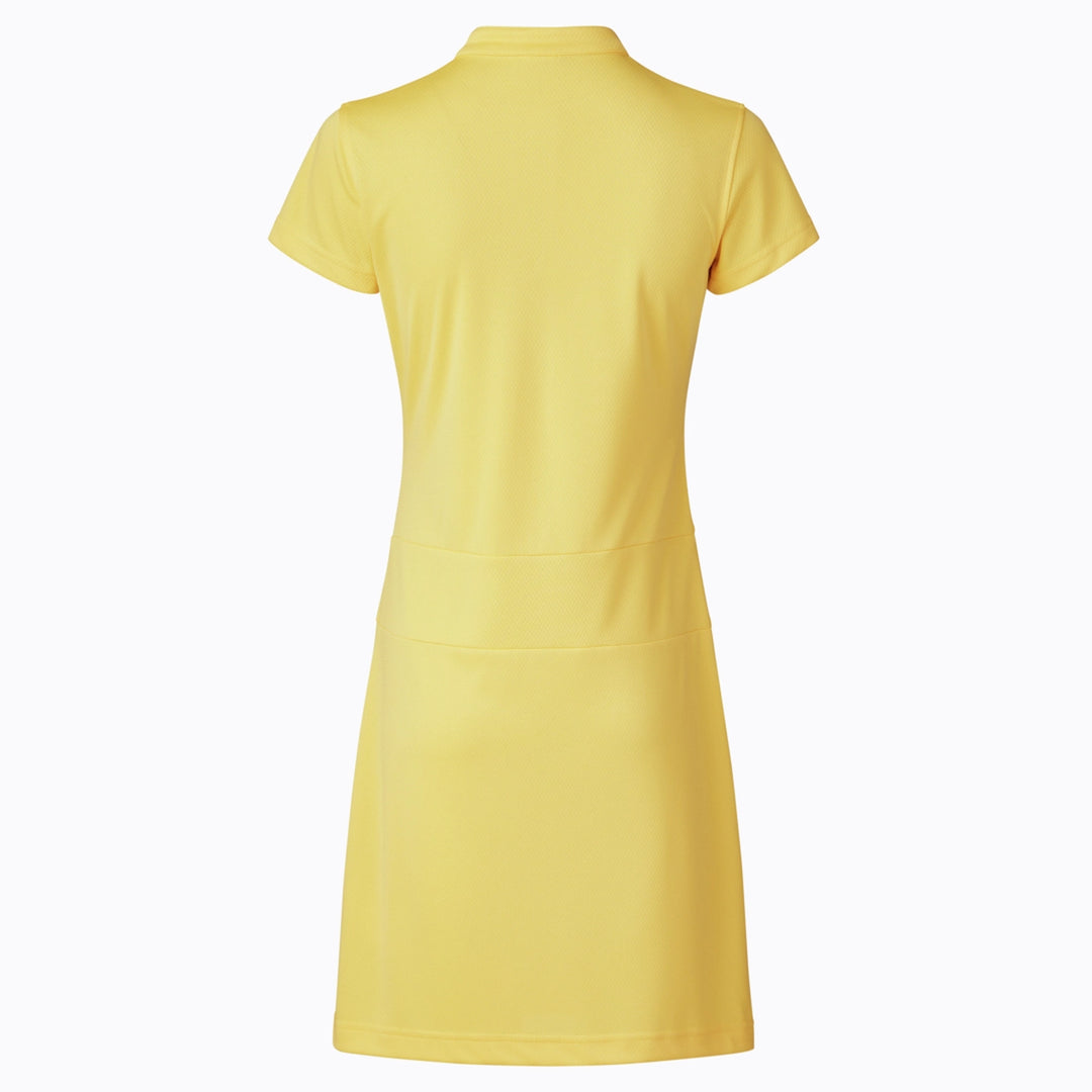 Daily Sports Womens Selena Butter Yellow Cap Sleeve Dress - BUTTER - Golf Anything Canada